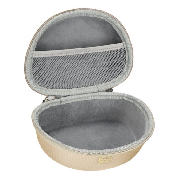 Hard Shell Case for Beats Solo Headphones Gold - Picture 4 of 5